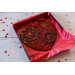 wedding heart red